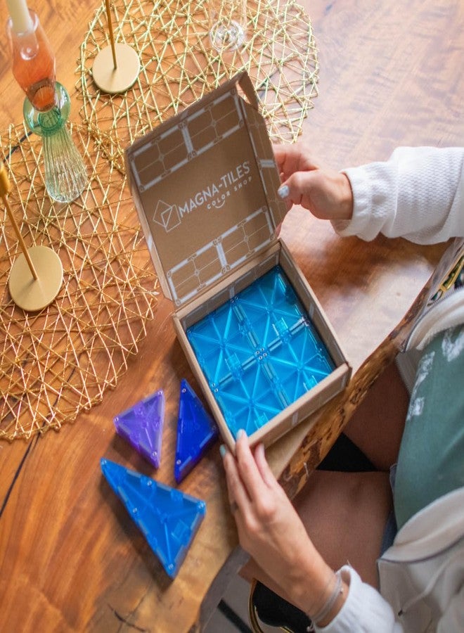 ماجنا-تايلز مجموعة بناء مغناطيسية من ماجنا تايلز كولور شوب جلاسير، 20 قطعة، العلامة التجارية الأصلية للبناء المغناطيسي - Image 4